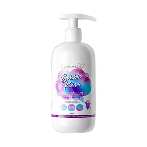 LES SECRETS DE LOLY Bubble Kiss 2en1 Soin Lavant Bebe Corps et Cheveux 400ml
