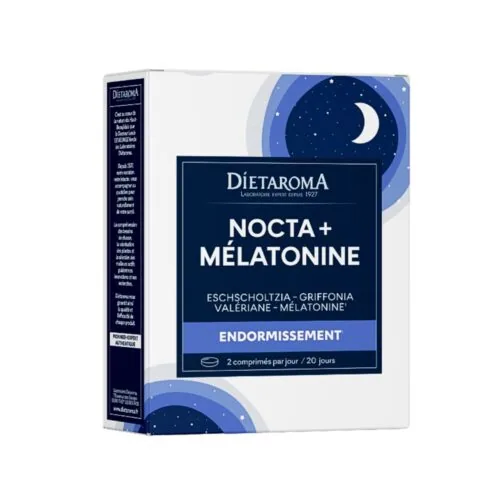 DIETAROMA Nocta+Melatonine Maxi 40 Comprimes