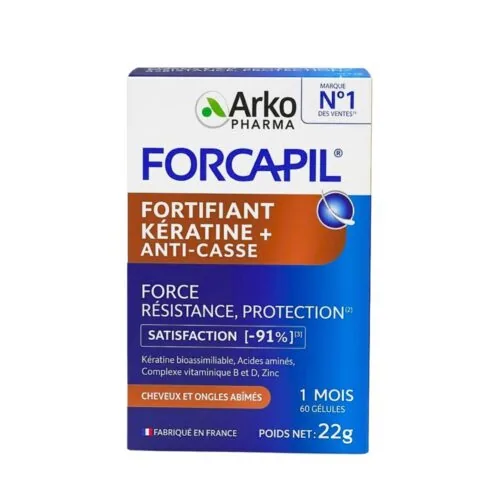 ARKOPHARMA Forcapil Keratine+ Anti-Casse 60 Gelules