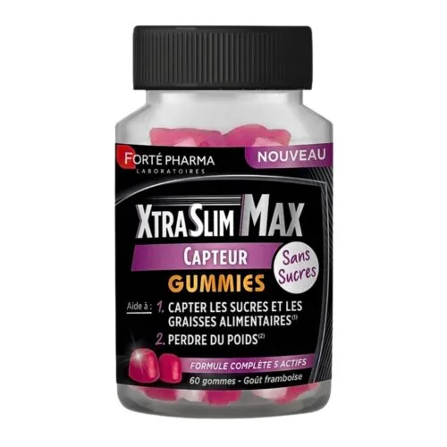 FORTE-PHARMA Xtra Slim Max Capteur 60 Gommes