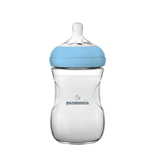 MAMMIA Biberon Natural Feeling 240ml Bleu
