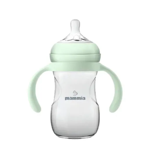 MAMMIA Biberon Natural Feeling avec Poignee Ergonomique 240ml