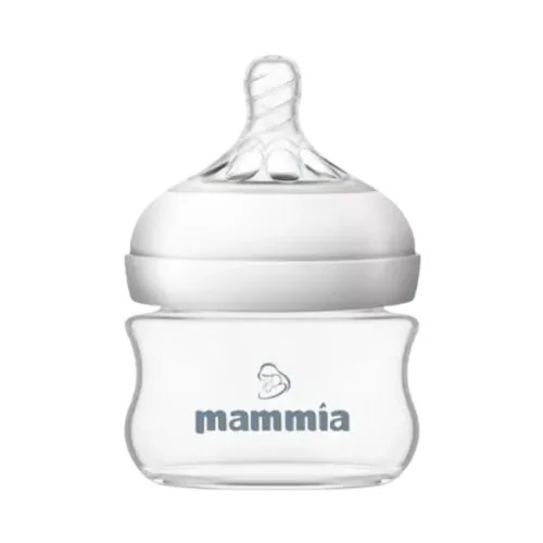 MAMMIA Biberon Natural Feeling 90ml Blanc