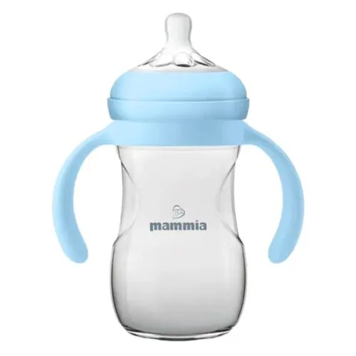 MAMMIA Biberon Natural Feeling avec Poignee Ergonomique 330ml