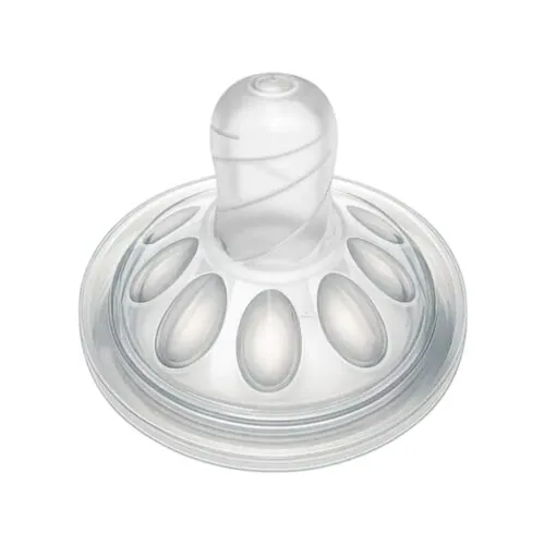MAMMIA Paire Tetines en Silicone Natural 6m