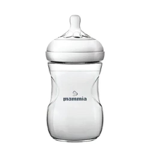 MAMMIA Biberon Natural Feeling 240ml Blanc