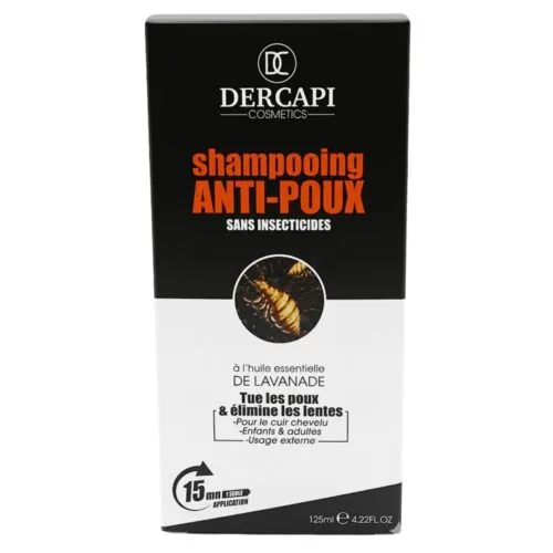 DERCAPI Shampoing Anti Poux 125ml