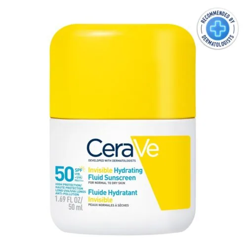 CERAVE Fluide Hydratant Invisible SPF50 Peau Normale a Seche 50ml
