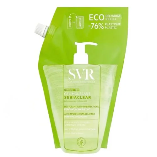 SVR Sebiaclear Gel Moussant 1L Recharge Refill