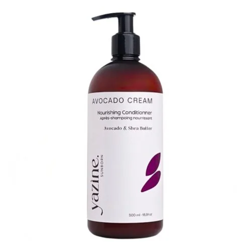 YAZINE Yazine Apres Shampoing sans Sulfate a Huile D’avocat 500ml