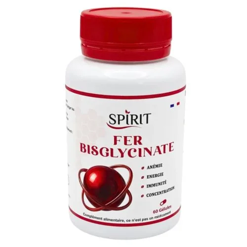 SPIRIT PHARMA Fer Bysglycinate 60 Gelules