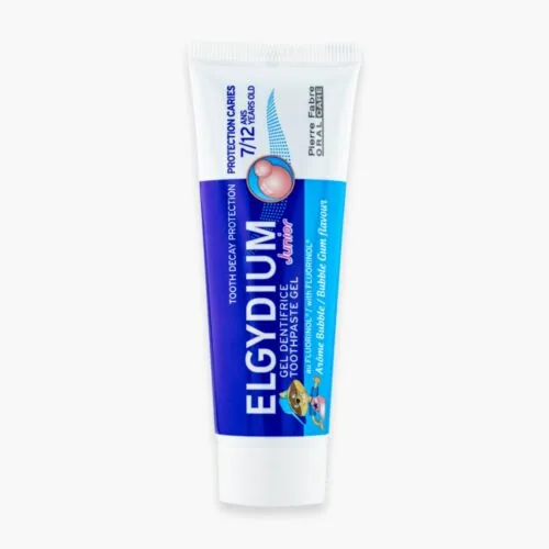 ELGYDIUM Dentifrice Junior Bubble 7-12ans Protection Caries 50ml