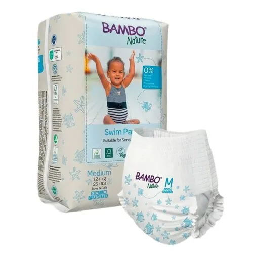 BAMBO NATURE Swim Pants Medium +12kg 12 Pieces