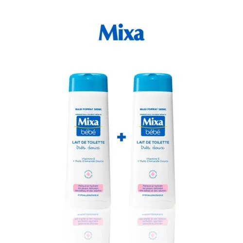 MIXA Lait de Toilette Tres Dousc X2 Duo Pack