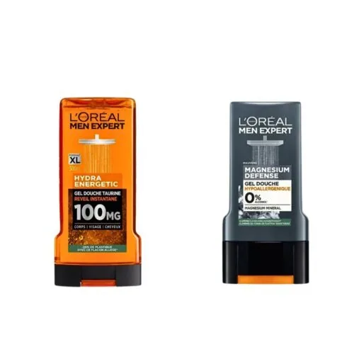 L’OREAL PARIS Douche Men Exper Magnesium + Hydra Energetic Pack