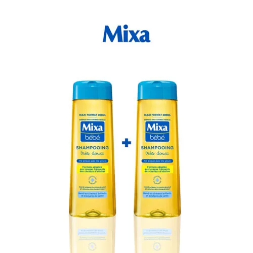 MIXA Duo Pack Shampoing Tres Dousc 2*300ml