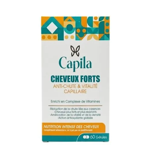 CAPILA Compliment Cheveux Forts Anti-Chute 60gelules