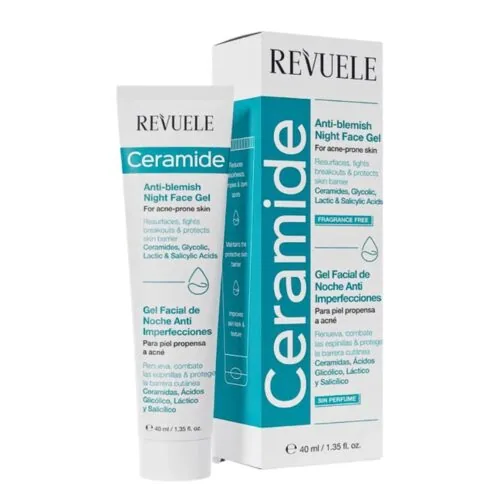 REVUELE Ceramide Anti-Blemish Night Face Gel