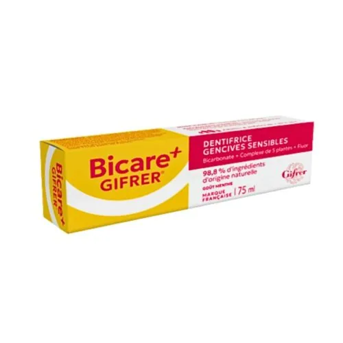 GIFRER Bicare Plus Dentifrice Gencives Sensibles 75ml