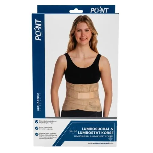POINT Lombostat Corset Standard 26cm With Strap Reference 267
