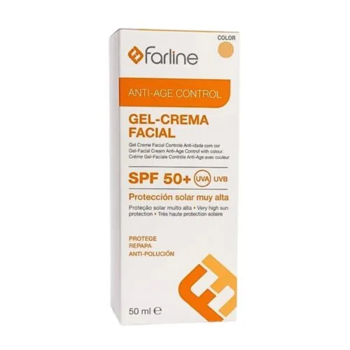 FARLINE Ecran Solaire Anti-Age Color Spf50+ 50ml