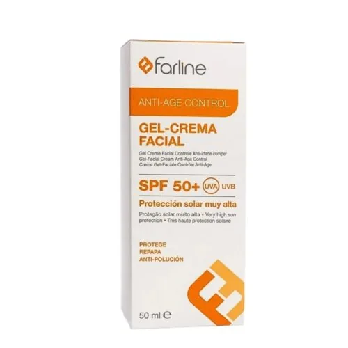 FARLINE Ecran Solaire Anti-Age Invisible Spf50+ 50ml