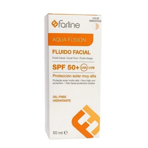 FARLINE Ecran Solaire Aqua Fluide Color Spf50+ 50ml