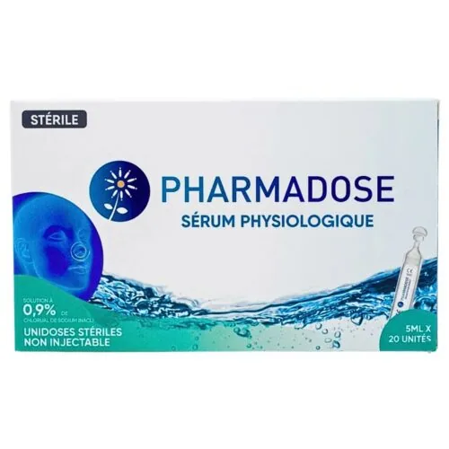 PHARMADOSE Serum Physiological Box Of 20x5ml
