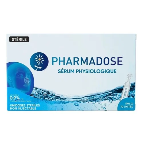 PHARMADOSE Serum Physiological Box Of 10x5ml