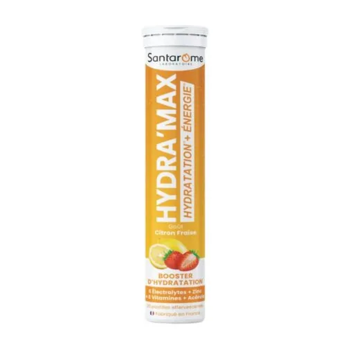 SANTAROME Hydramax Citron Fraise 20 Pastilles