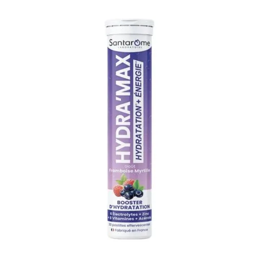 SANTAROME Hydramax Framboise Myrtillle 20 Pastilles