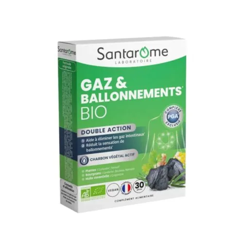 SANTAROME Gaz et Ballonnements 30 Gelules