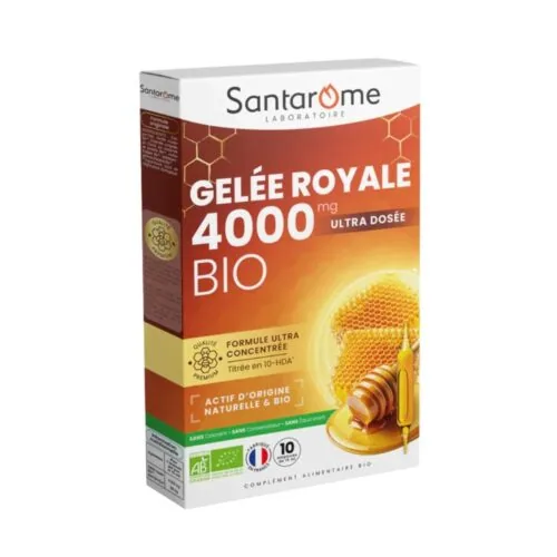 SANTAROME Gelee Royale 4000mg 10ampoules X 15ml