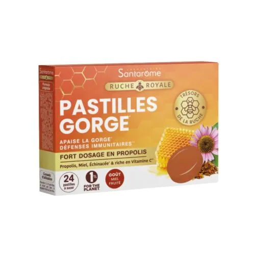 SANTAROME Pastilles Gorge Propolis 24 Pastilles