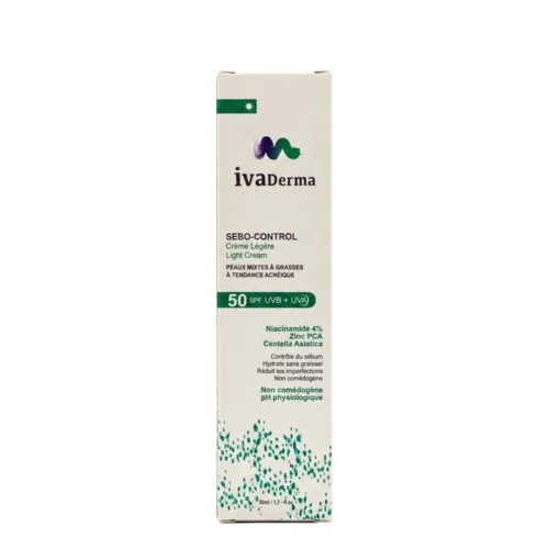 Ivaderma Sebo Control Creme Legere Spf50+ 50ml