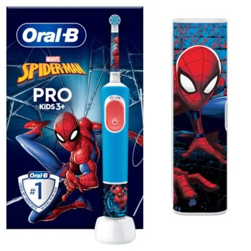 ORAL-B Brosse a Dents Rechargeable Kids Spiderman +3ans