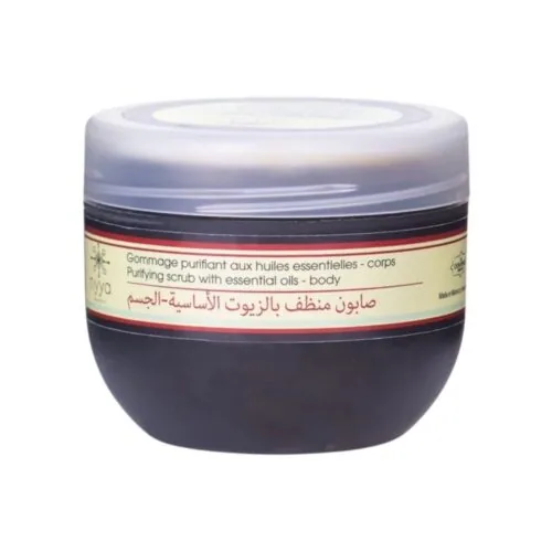 TIYYA Savon Noir au Huiles Essentielles 240g