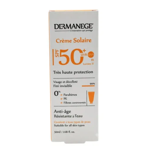 DERMANEGE Ecran Solaire Spf50+ 50ml