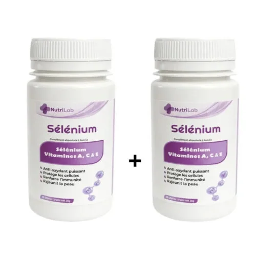 NUTRILAB Selenium 2*60gelules Duo Pack