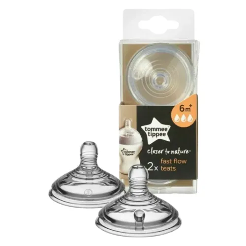 TOMMEE TIPPEE Pack 2 Tetines Debit Rapide