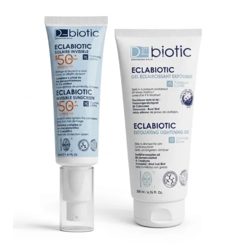 D-biotic »Eclabiotic Solaire Invisible+Gel Eclaircissant ECH » Duo Pack
