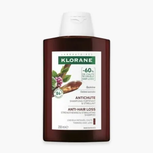 KLORANE Quinine et Edelweiss Bio Shampoing Force 200ml