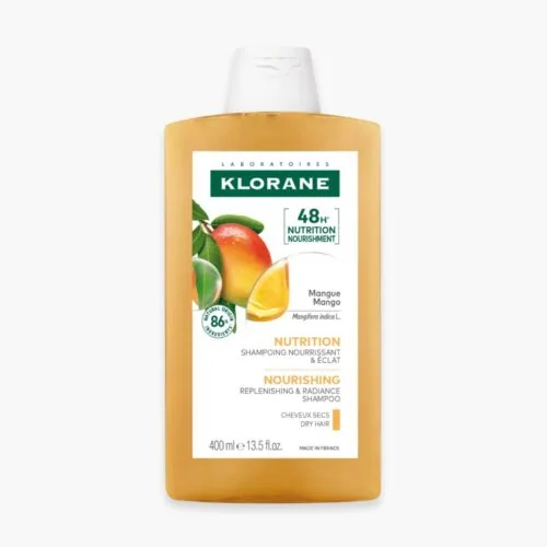 KLORANE Mangue Shampoing Nutrition Cheveux Secs 400ml