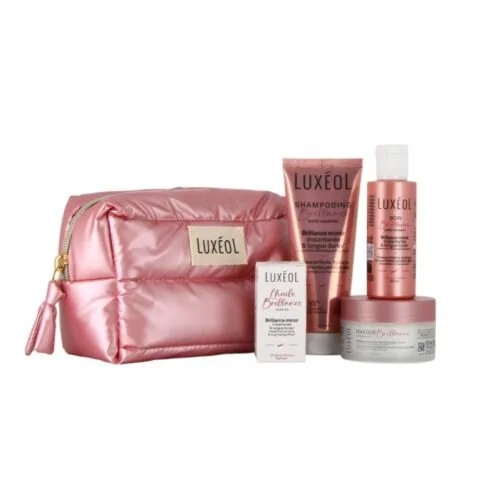 Luxeol Trousse la Routine Brillance shampoing masque soin huile