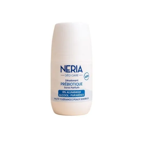 NERIA Deo Care Deodorant Prebiotique Sans Parfum 60ml