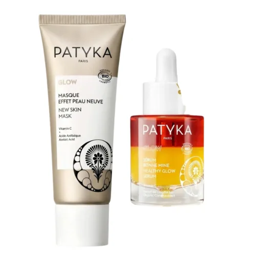 PATYKA Glow Serum 30ml+Glow Masque Effet Peau Neuve Coffret