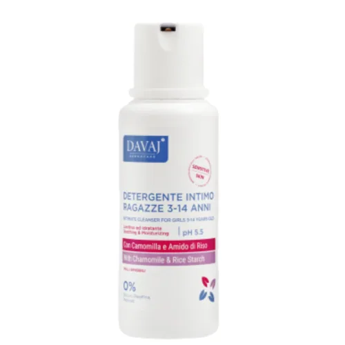 Davaj Gel Intime Pour Filles 3 a 14 ans 250ml