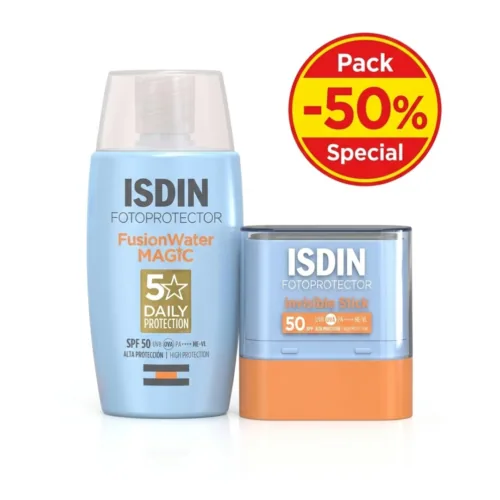 ISDIN Fotoprotector Fusion water Magic 50ml+Fotoprotector Stick Pack