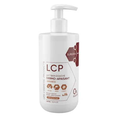 LCP Lait Douche Amande Peaux Seches 400ml