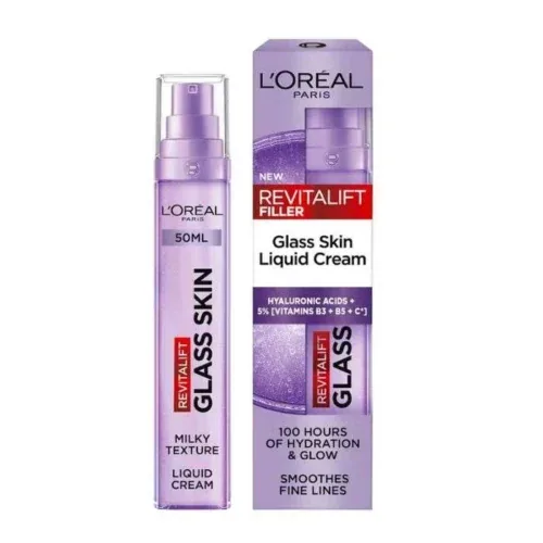 L’Oreal Paris Revitalift Filler Glass Skin Liquid Cream 50ml